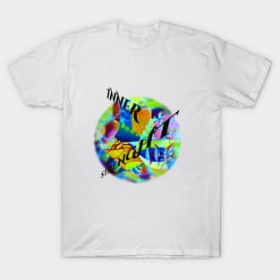 Inner Strenght Rainbow colors 80s 90s Artwork T-Shirt